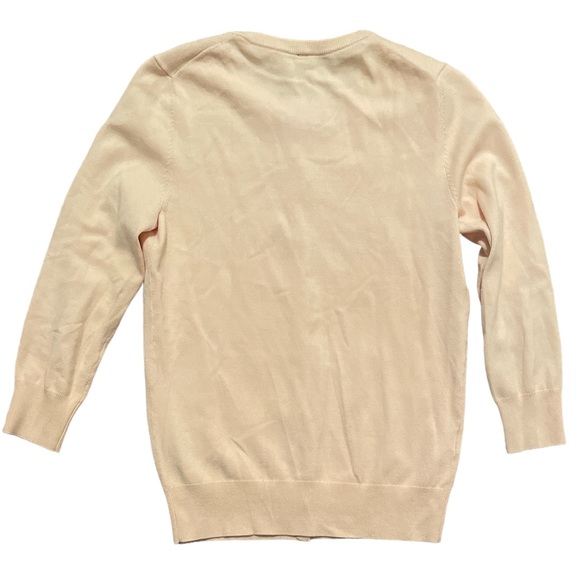Peach Tory Burch Sweater- Petite XS - Picture 2 of 9